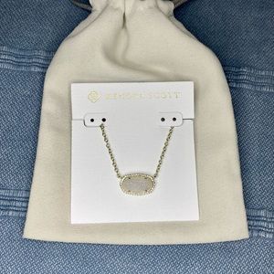 Kendra Scott Gold Elisa Lux in Iridescent Drusy